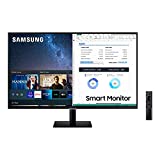 Samsung Smart M7 de 32' LS32AM702URXEN con Tecnología 4K UHD (3840x2160, Altavoces, conectividad...