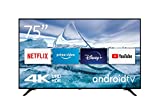 Nokia Smart TV 7500A, 75 pulgadas, 189 cm, Android TV, 4K UHD, Dolby Vision, HDR10, DVB-C/S2/T2,...