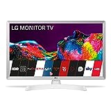 LG 24TN510S- WZ - Monitor Smart TV de 60 cm (24') con Pantalla LED HD (1366 x 768, 16:9,...